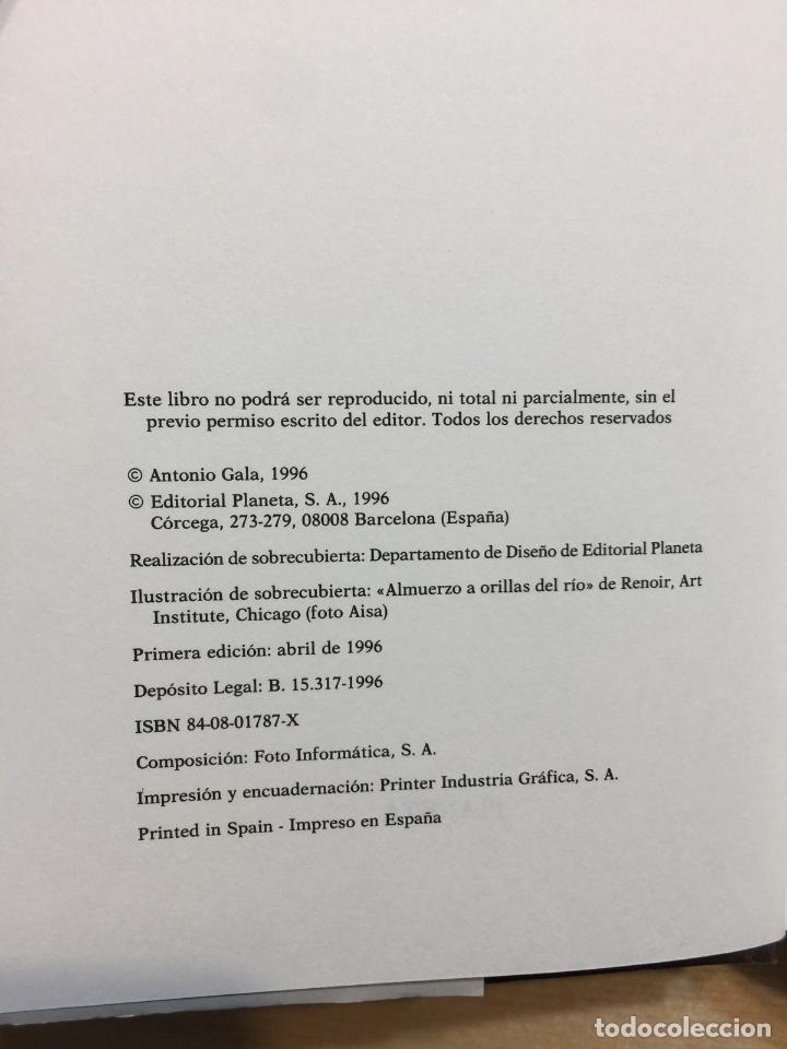 Libros: La regla de tres - Antonio Gala - Foto 2