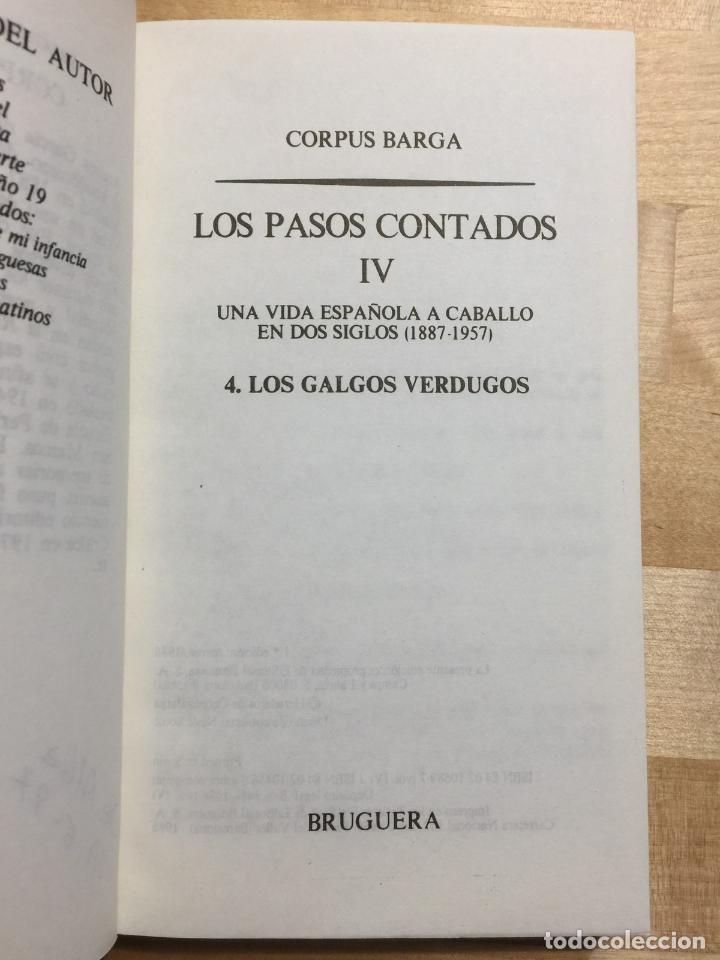 Libros: Los pasos contados Tomo 4 - Corpus Barga - Foto 3