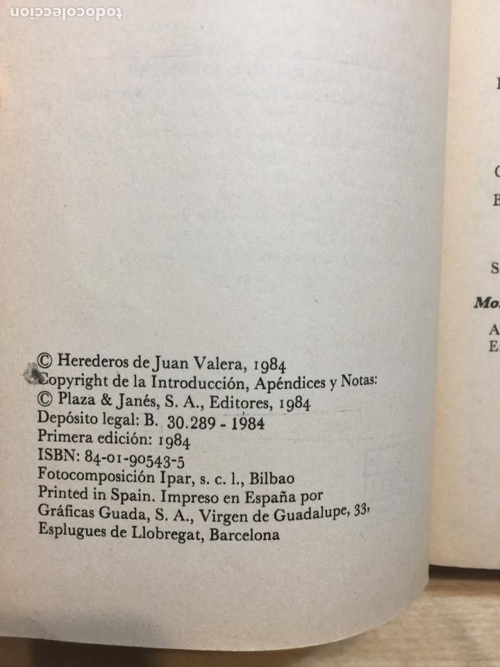 Libros: Morsamor - Juan Valera - Foto 4