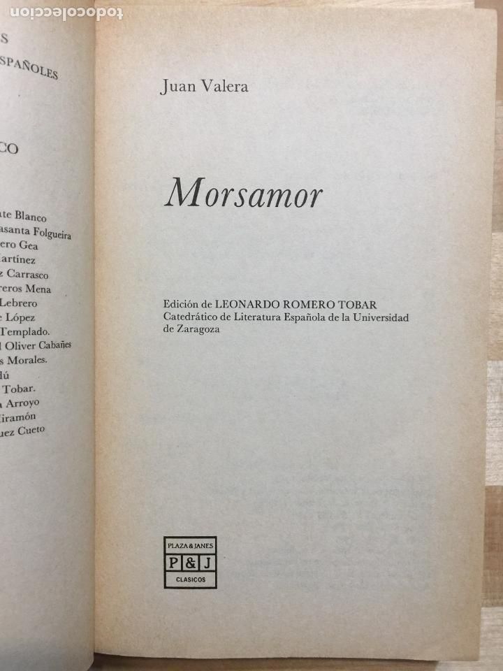 Libros: Morsamor - Juan Valera - Foto 5