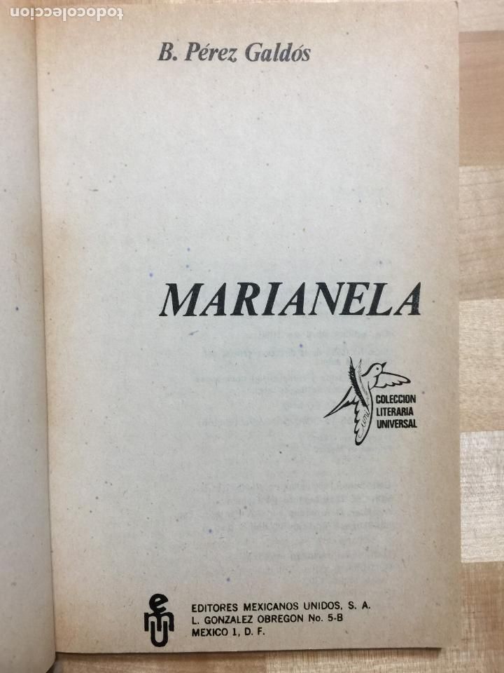 Libros: Marianela - B. Perez Galdos - Foto 2