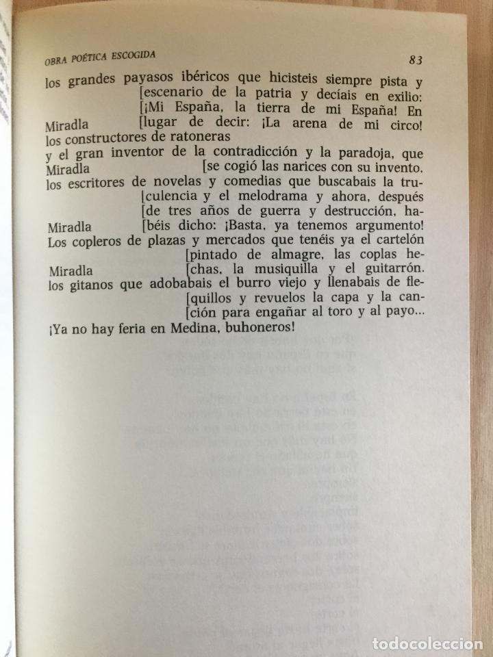 Libros: Obra poetica escogida - Leon Felipe - Foto 5