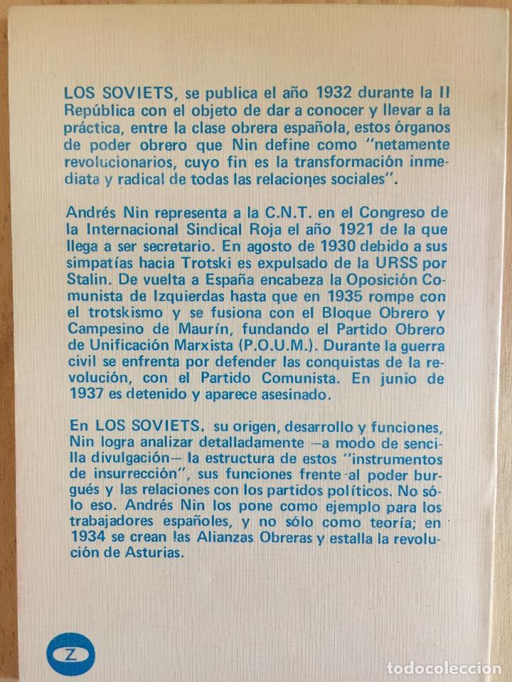 Libros: Los soviets - Andres Nin - Foto 2