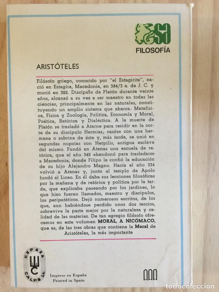 Libros: Moral a nicomaco - Arist&oacute;teles - Foto 5