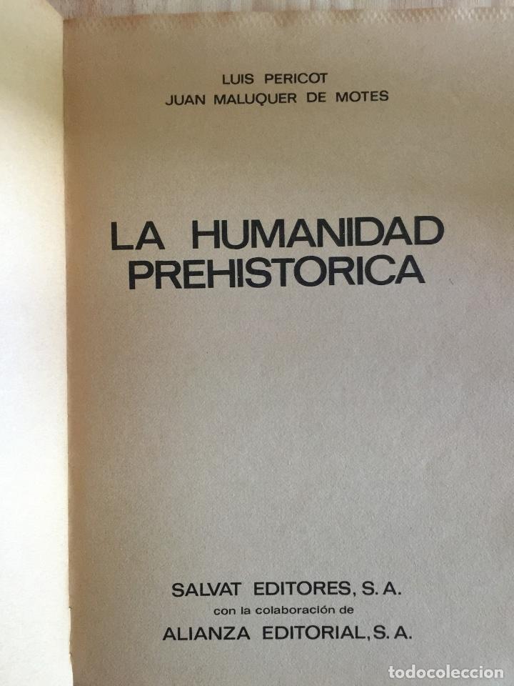 Libros: La humanidad prehistorica - Pericot - Maluquer - Foto 3