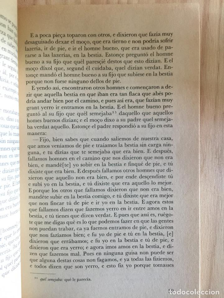 Libros: El conde lucanor - Don Juan Manuel - Foto 2