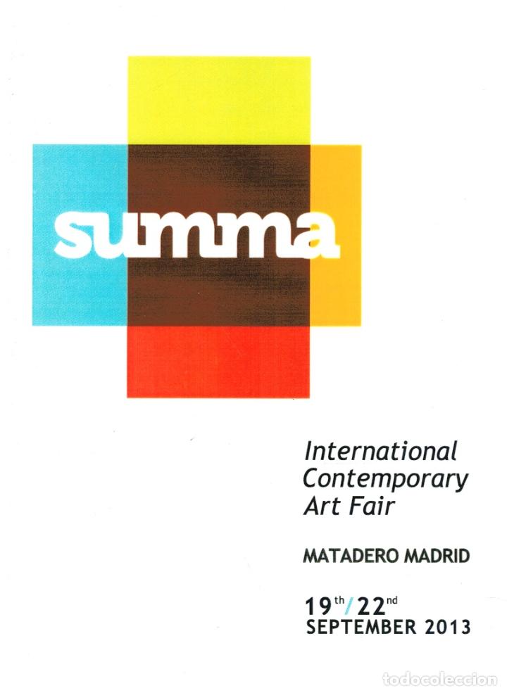 B&uuml;cher: Summa. International Contemporary Art Fair Matadero, Madrid, 2013 - vvaa