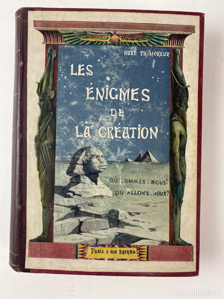 Libros: L-5601. LES ENIGMES DE LA CR&Eacute;ATION, ABB&Eacute; TH.MOREUX. - Foto 1
