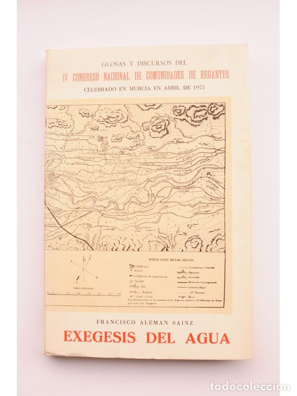 Libros: Ex&eacute;gesis del agua - ALEM&Aacute;N SAINZ, Francisco - Foto 1