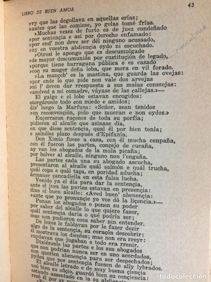 Libros: Libro de buen amor - Arcipreste de Hita - Foto 4