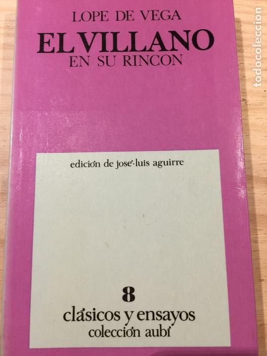 Libros: El villano en su rincon - Lope de Vega - Foto 1