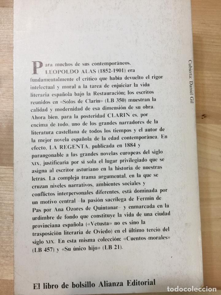 Libros: La Regenta - Clarin - Foto 2