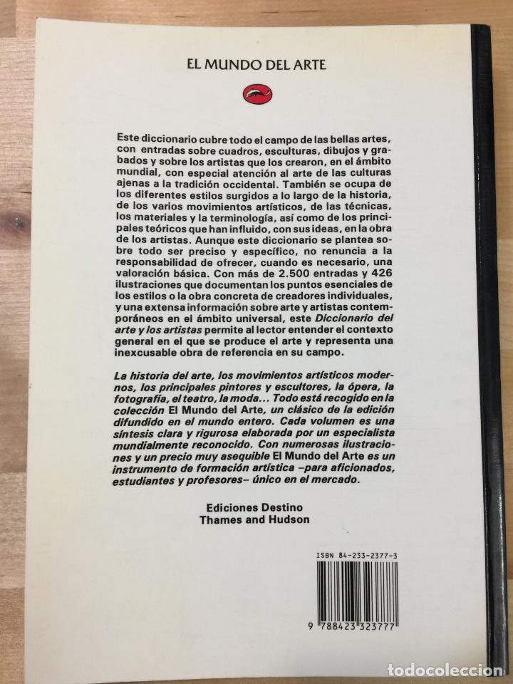 Libros: Diccionario del arte y los artistas - Herbert Read - Foto 2