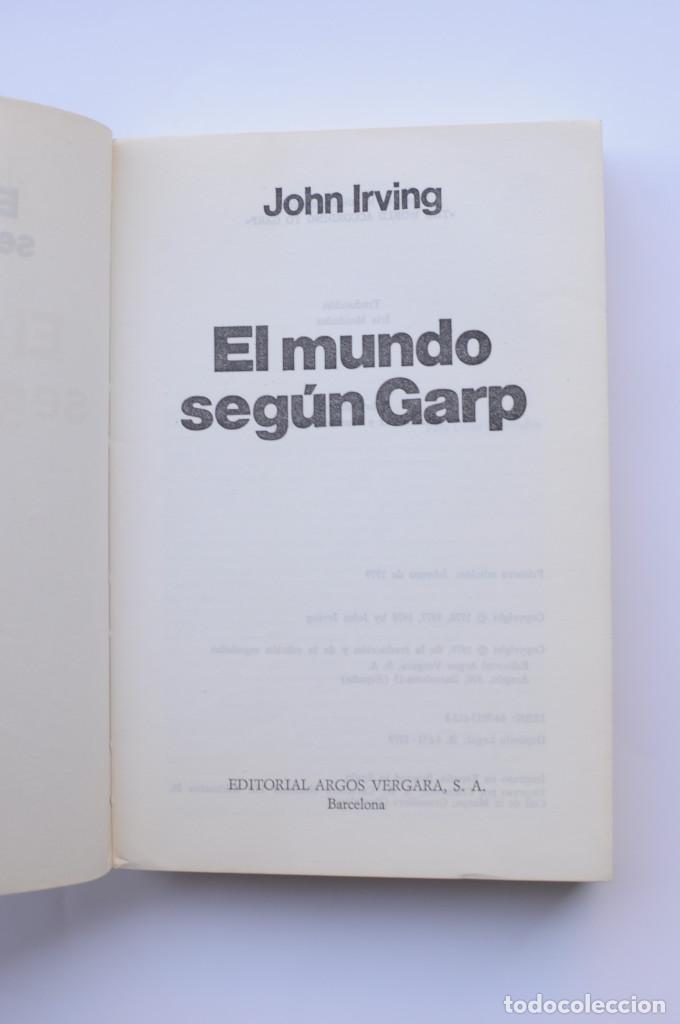 Libros: El mundo de Garp - IRVING, John - Foto 2