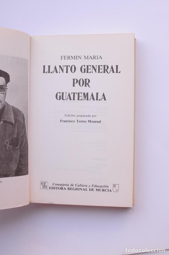 Libros: Llanto general por Guatemala - MAR&Iacute;A, Fermin - Foto 2