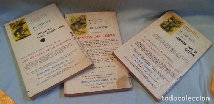 Libros: Novelas del Oeste. EL COYOTE. 3 NOVELAS. - Foto 3