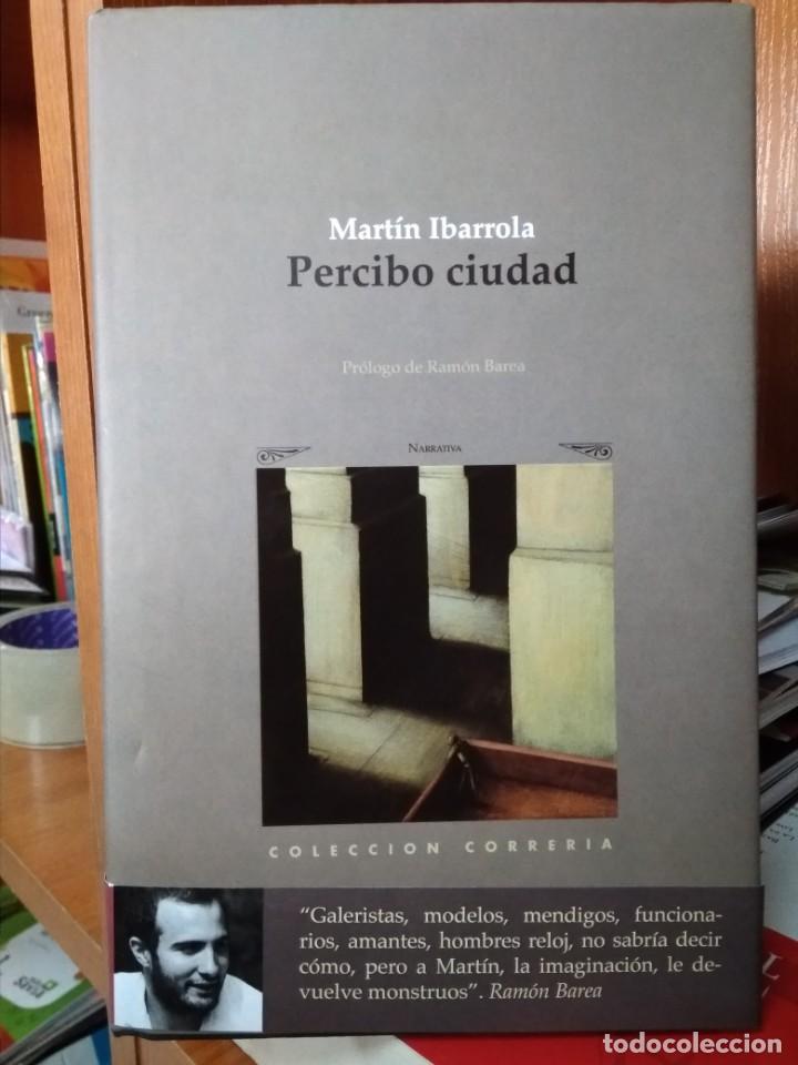 Libros: Percibo ciudad, Mart&iacute;n Ibarrola,pr&oacute;logo Ram&oacute;n Barea, Ikusager ediciones - Foto 1