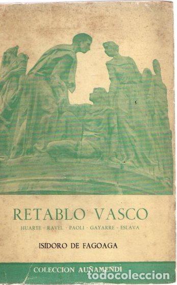 Libros: Retablo vasco - Fagoaga, Isidoro de - Foto 1