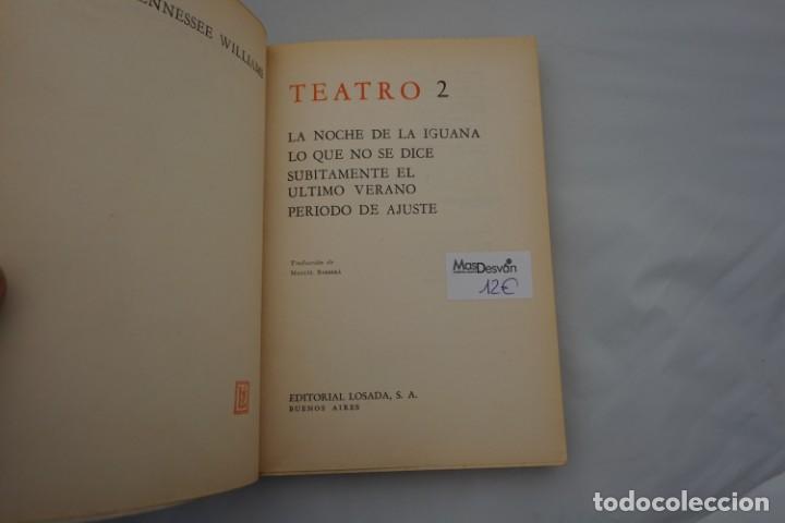 Libros: 16E - TEATRO 2 - TENESSEE WILLIAMS / LOSADA - Foto 3