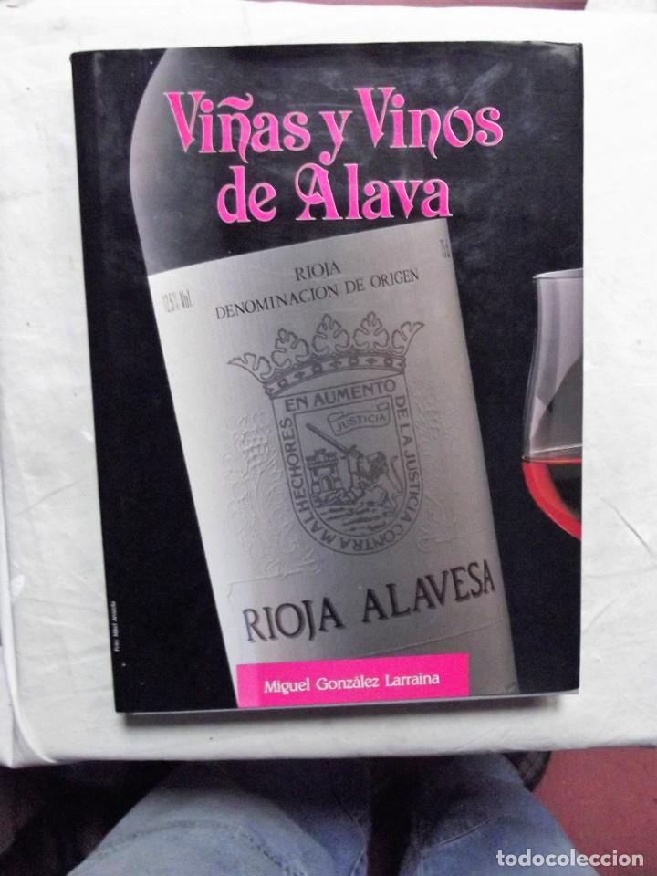 Libri di seconda mano: VI&Ntilde;AS Y VINOS DE ALAVA DE MIGUEL GONZALEZ LARRAINA