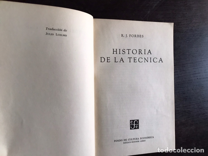 Libros: Historia de la t&eacute;cnica. Forbes. Muy dif&iacute;cil - Foto 3
