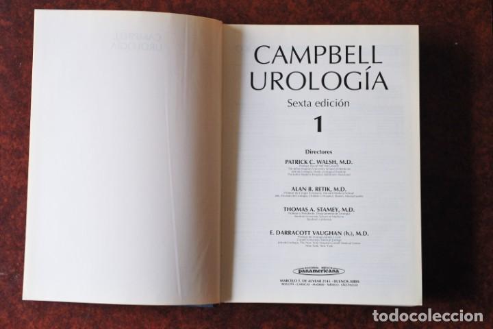 campbell urología. walsh, retik, stamey, vaugha - Comprar Libros sin