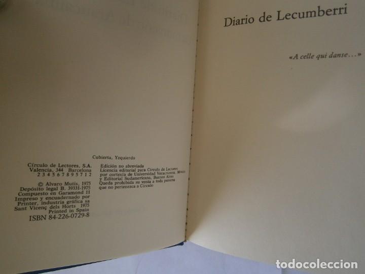 Libros: diario de lecumberri, alvaro mutis - Foto 2