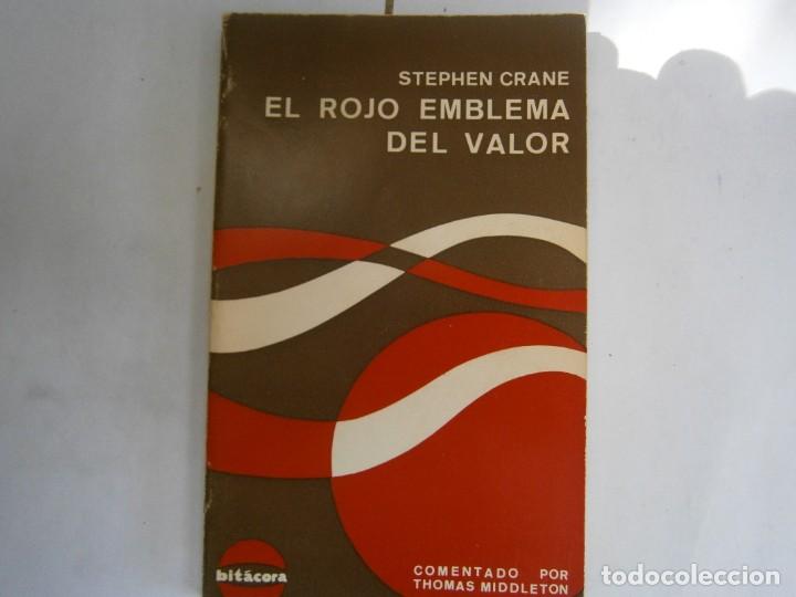 Libros: STEPHEN CRANE, EL ROJO EBLEMA DEL VALOR - Foto 1