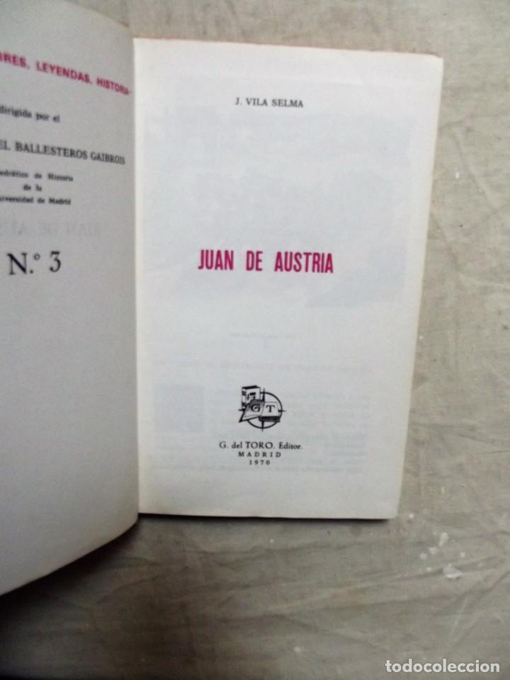 Libros: JUAN DE AUSTRIA POR J. VILA SELMA - Foto 2