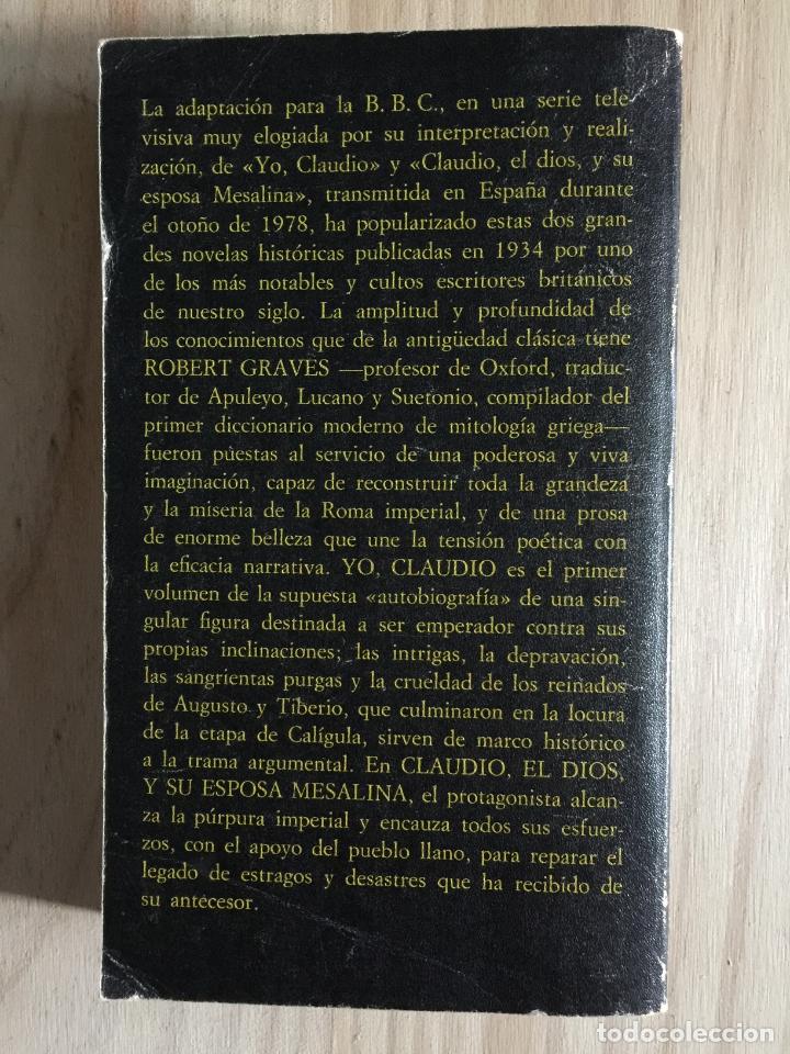 Libros: Claudio, el dios y su esposa Mesalina - Robert Graves - Foto 2