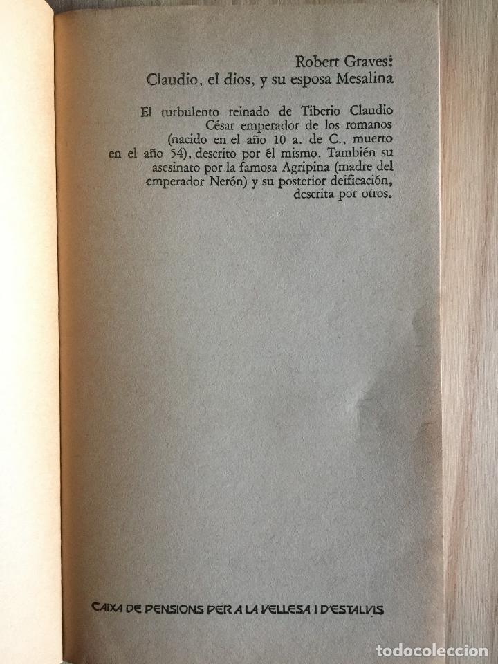 Libros: Claudio, el dios y su esposa Mesalina - Robert Graves - Foto 5