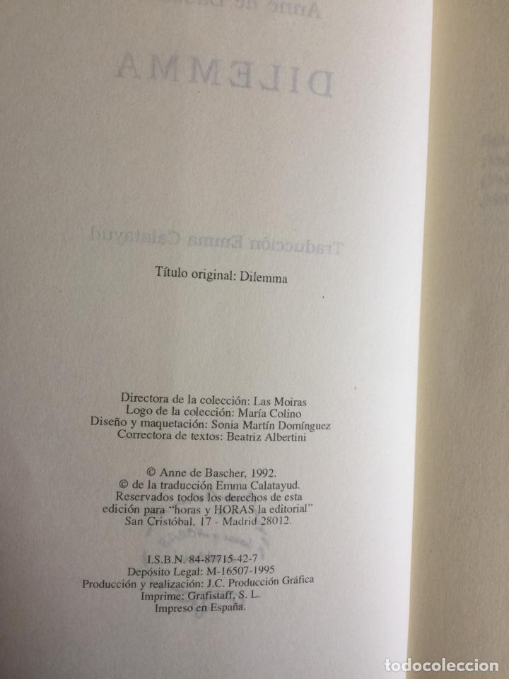 Libros: Dilemma - Anne de Bascher - Foto 2