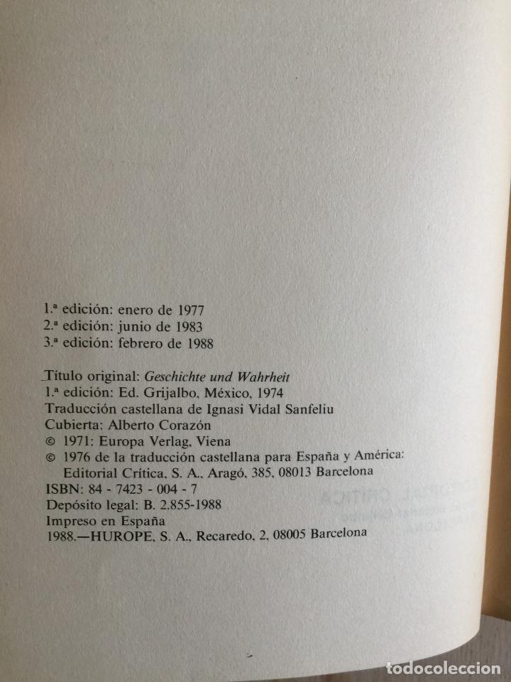 Libros: Historia y verdad - Adam Schaff - Foto 2