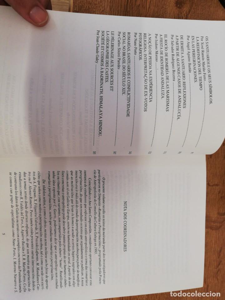 Libros: ROMAR&Iacute;AS E PEREGRINACI&Oacute;NS. SIMPOSIO DE ANTROPOLOX&Iacute;A. VV.AA. - Foto 5