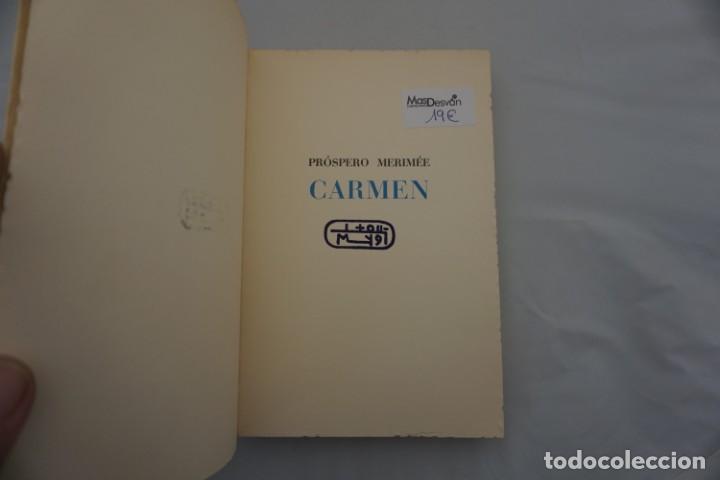 Libros: 16D - CARMEN - PROSPERO MERIMEE / EDICIONES MARTE - Foto 3