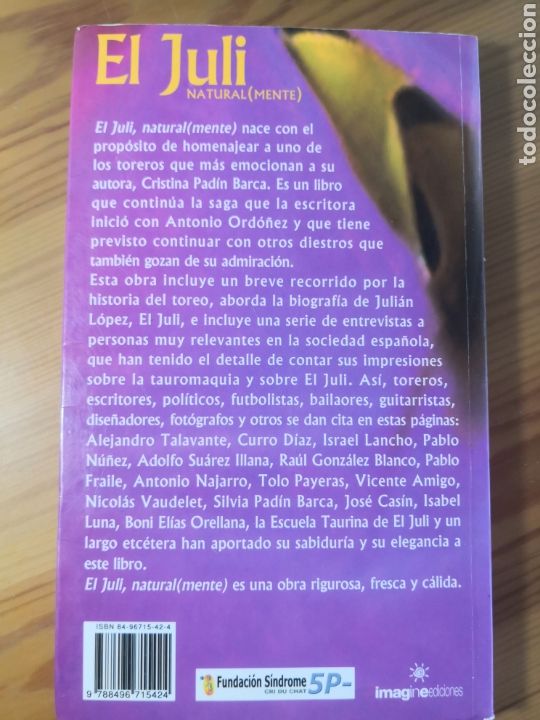 Libros: El JULI NATURAL (MENTE), CRISTINA PADIN BARCA - Foto 2