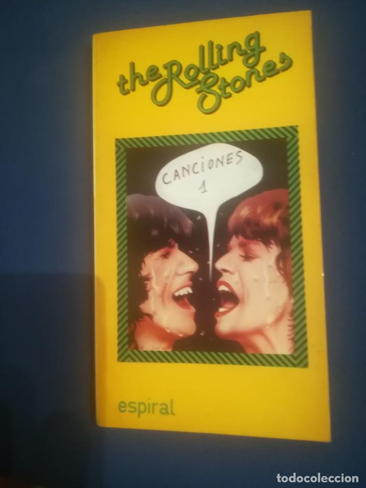 Libros: The Rolling Stones.Canciones 1.Espiral 1984. - Foto 1