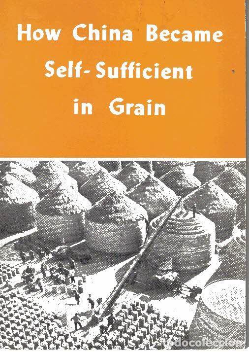 Libros: HOW CHINA BECAME SEL-SUFFICIENT IN GRAIN. - ANONIMO. - Foto 1