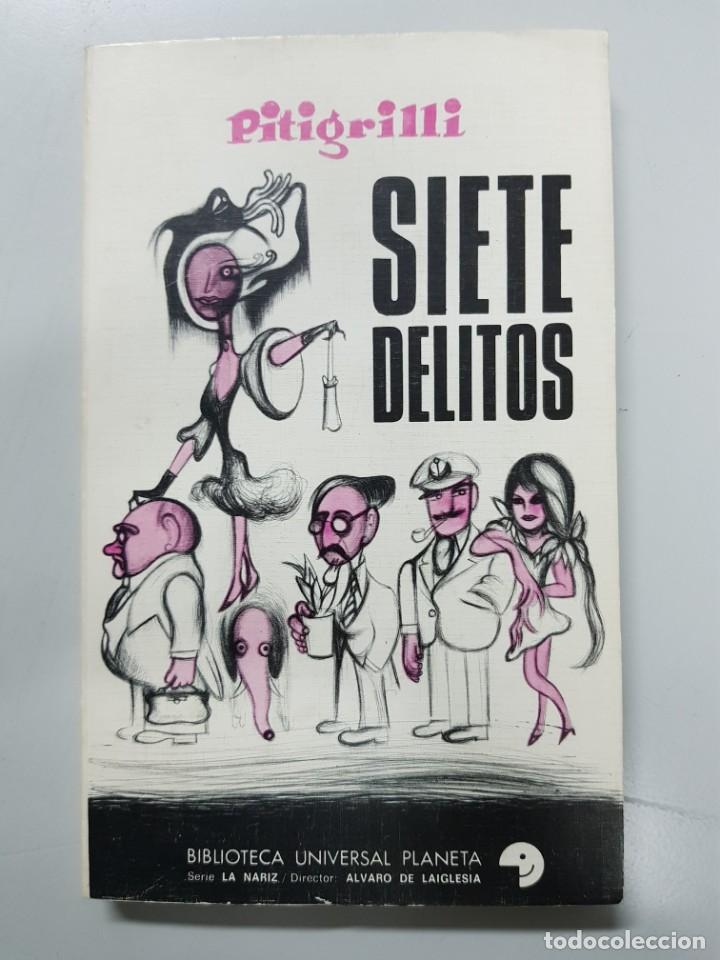 Libros: Siete delitos / Pitigrilli - Foto 1