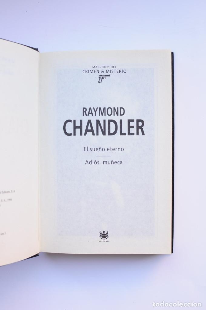 Libros: El sue&ntilde;o eterno. Adi&oacute;s, mu&ntilde;eca - CHANDLER, Raymond - Foto 2