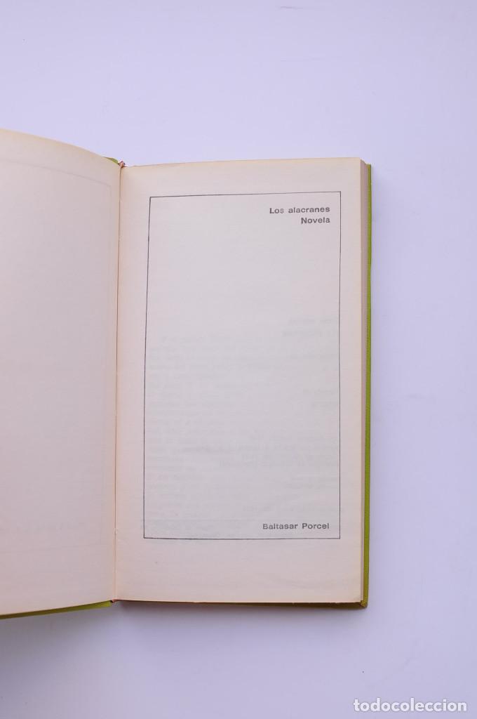 Libros: Los alacranes - PORCEL, Baltasar - Foto 2