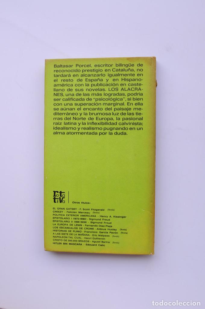 Libros: Los alacranes - PORCEL, Baltasar - Foto 3