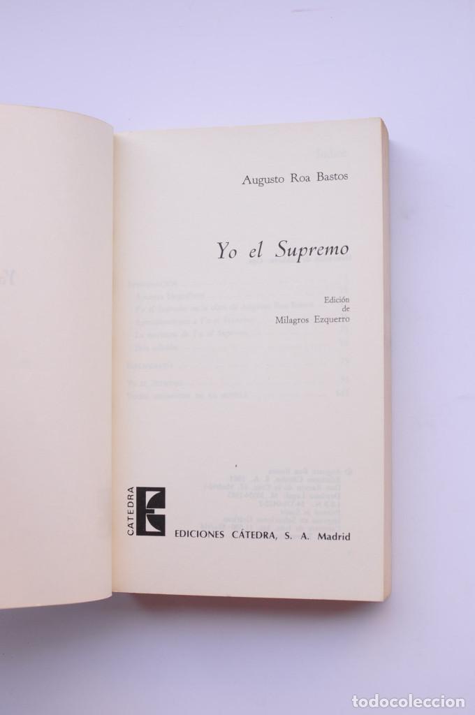 Libros: Yo el supremo - ROA BASTOS, Augusto - Foto 2