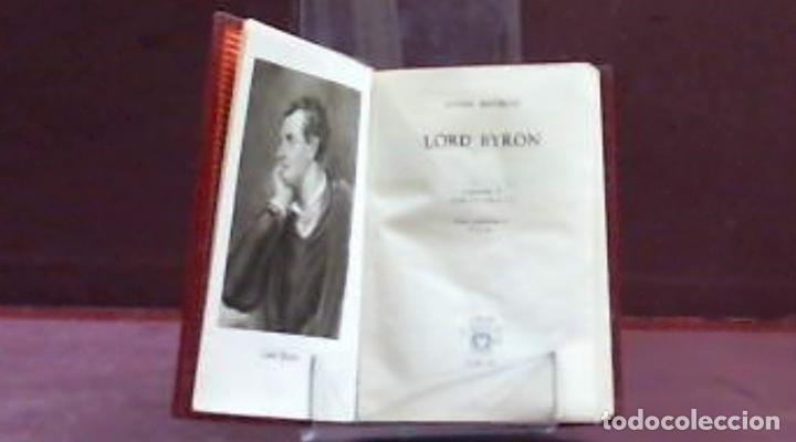 Libros: LORD BYRON MAUROIS ANDRE 1950 - Foto 2