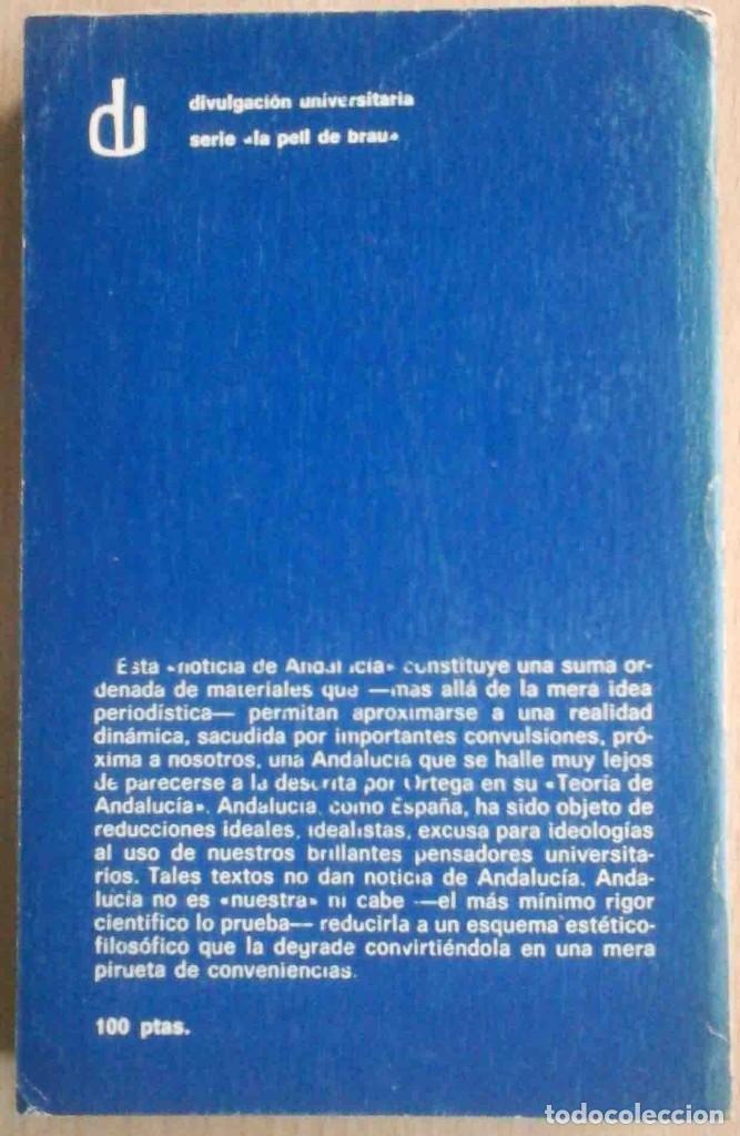Libros: Noticia de Andaluc&iacute;a (A.C. Comin) 1970 - Foto 3