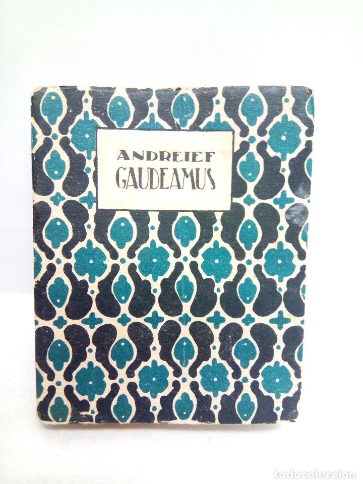 Livres: ANDREIEF - Gaudeamus. (Comedia en cuatro actos) / Traducci&oacute;n de G. Portnof; ilustraciones de BARRAD