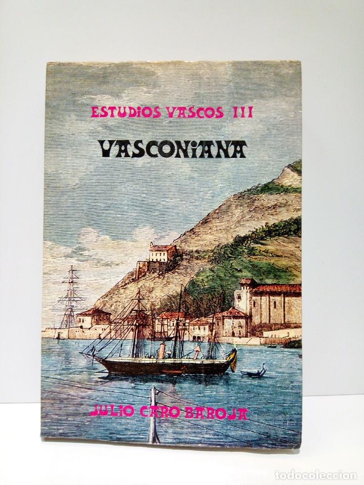 Libros: CARO BAROJA, Julio - Vasconiana - Foto 1