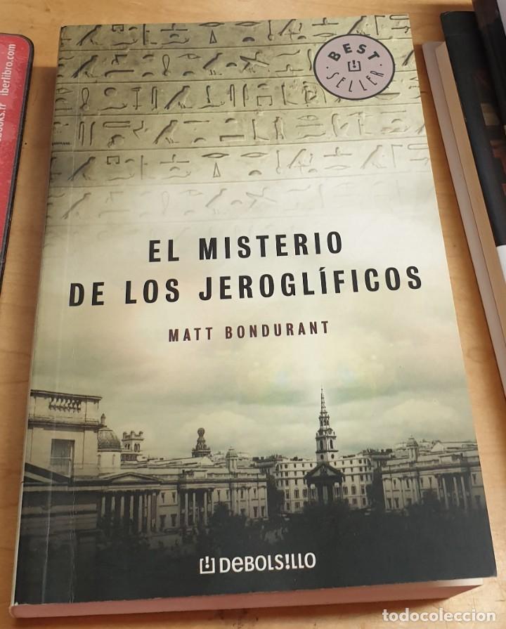 Libros: El misterio de los jerogl&iacute;ficos - BONDURANT, MATT - Foto 1