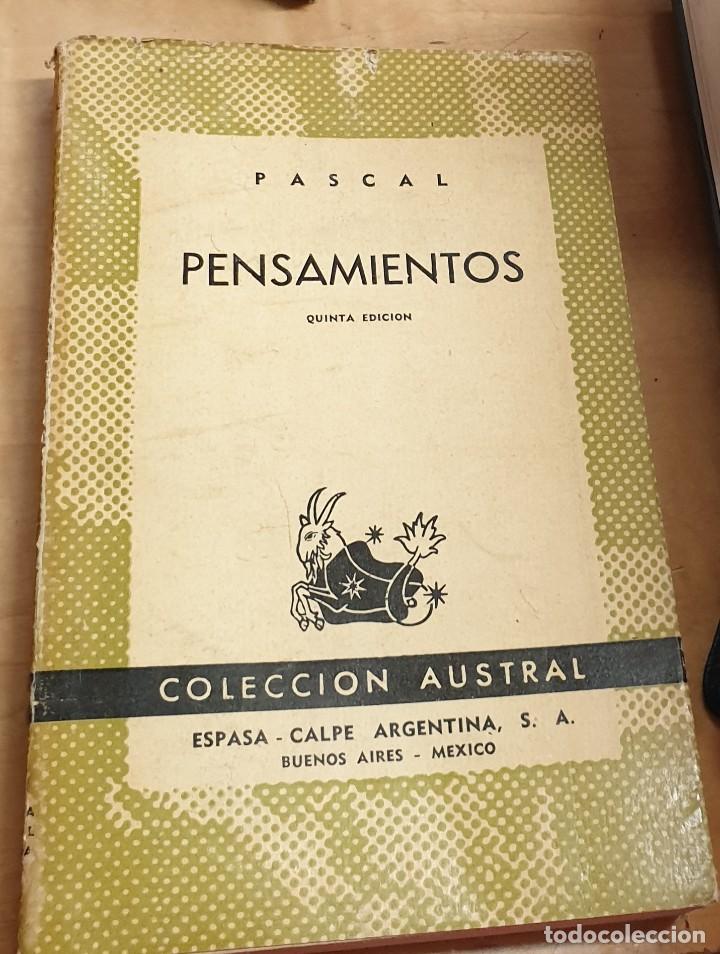 Libros: Pensamientos - PASCAL - Foto 1