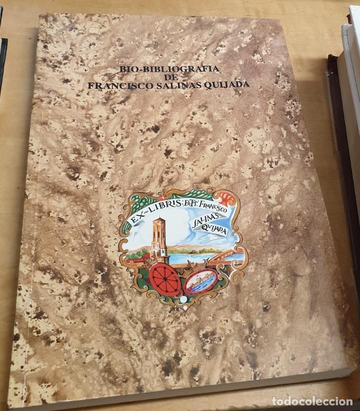 Libros: Bio-bibliograf&iacute;a de Francisco Salinas Quijada - SALINAS QUIJADA, FRANCISCO - Foto 1